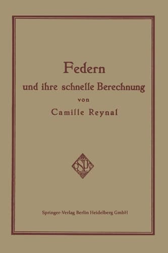 Federn und ihre Schnelle Berechnung