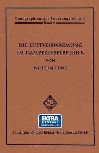 Die Luftvorwärmung im Dampfkesselbetrieb