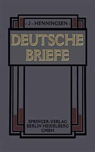 Deutsche Briefe (German Edition)