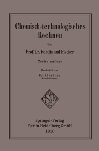 Chemisch-Technologisches Rechnen (German Edition)