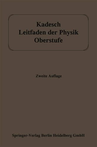 Leitfaden der Physik Oberstufe