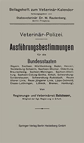 Ausführungsbestimmungen für die Bundesstaaten