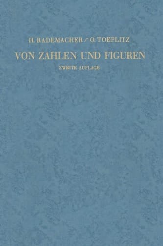 Von Zahlen und Figuren: Proben Mathematischen Denkens für Liebhaber der Mathematik (German Edition)