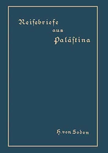 Reisebriefe aus Palästina (German Edition)