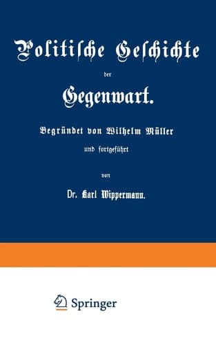 Politische Geschichte der Gegenwart XXX. Das Jahr 1896