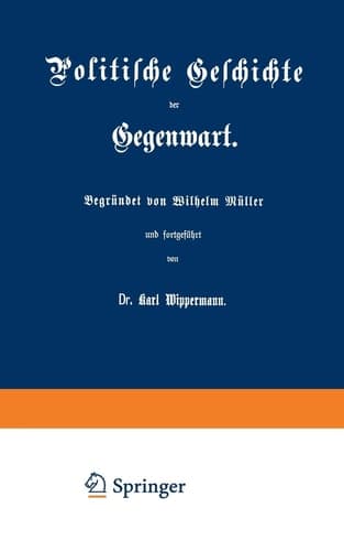 Politische Geschichte der Gegenwart XXVI. Das Jahr 1892
