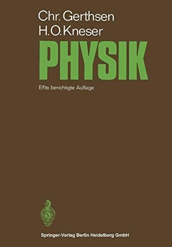 Physik Ein Lehrbuch zum Gebrauch neben Vorlesungen