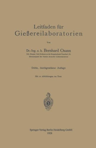 Leitfaden für Gießereilaboratorien