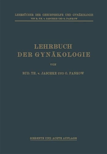 Lehrbuch der Gynäkologie