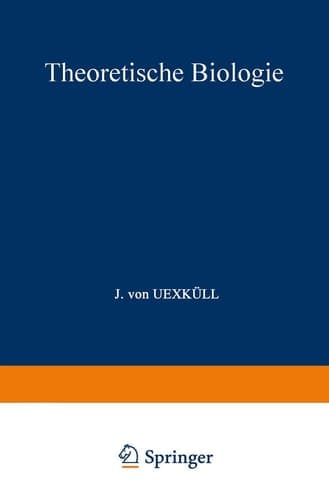 Theoretische Biologie (German Edition)