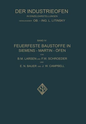 Feuerfeste Baustoffe in Siemens-Martin-Öfen