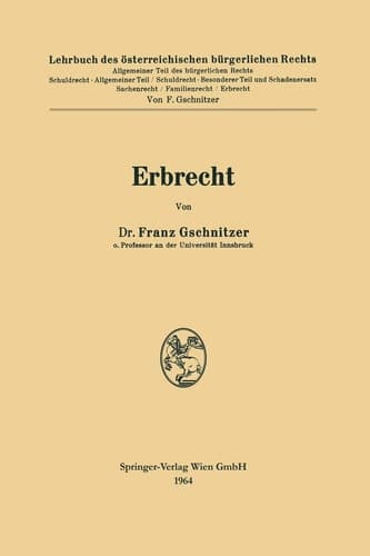 Erbrecht (German Edition)