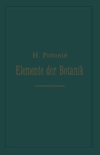 Elemente Der Botanik (German Edition)