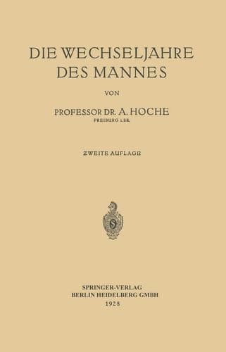 Die Wechseljahre des Mannes
