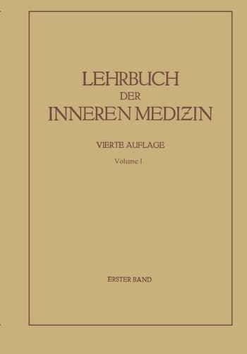 Lehrbuch der inneren Medizin