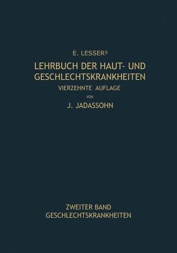 Lehrbuch der Haut- und Geschlechtskrankheiten (German Edition)