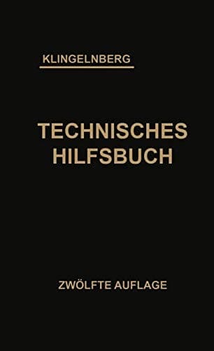 Klingelnberg Technisches Hilfsbuch