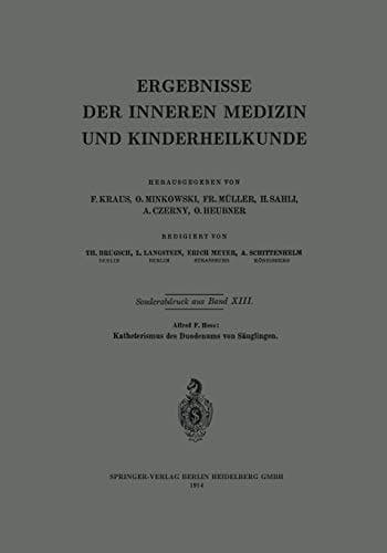 Katheterismus des Duodenums von Säuglingen
