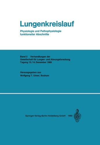 Lungenkreislauf Physiologie und Pathophysiologie funktioneller Abschnitte