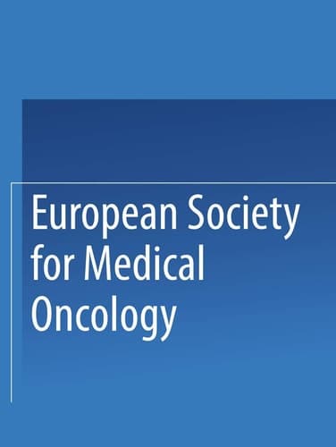 European Society for Medical Oncology Abstracts of the 6th Annual Meeting