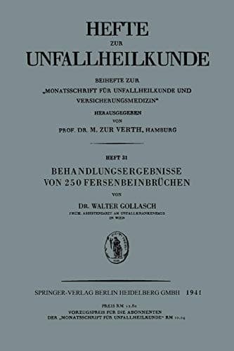 Behandlungsergebnisse von 250 Fersenbeinbrüchen