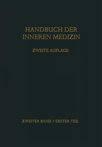 Handbuch der inneren Medizin