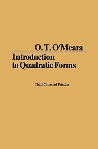 Introduction to Quadratic Forms