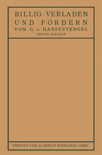 Billig Verladen und Fördern (German Edition)