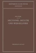 Mechanik ʺ Akustik und Wr̃melehre
