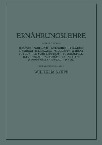 Ernährungslehre: Grundlagen und Anwendung (German Edition)