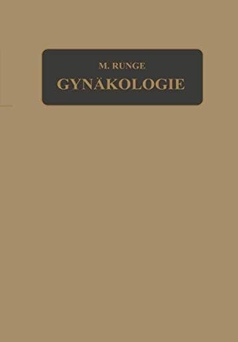 Lehrbuch der Gynäkologie (German Edition)