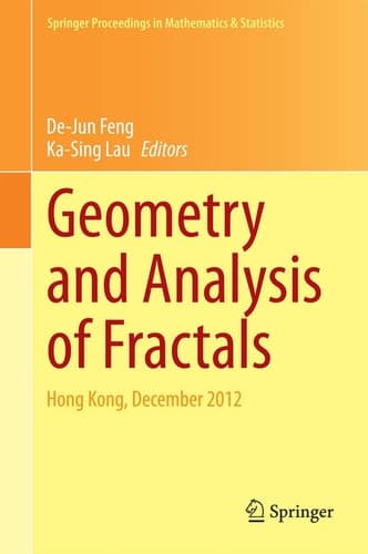 Geometry and Analysis of Fractals Hong Kong, December 2012