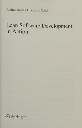 Lean Software Development in Action