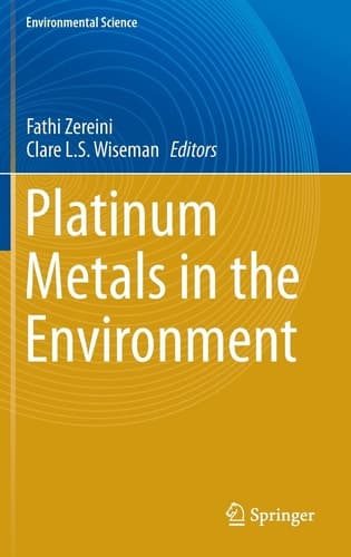 Platinum Metals in the Environment