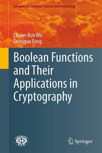 Boolean Functions and Their Applications in Cryptography