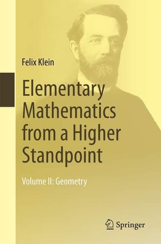Elementary Mathematics from a Higher Standpoint Volume II: Geometry