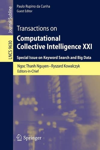 Transactions on Computational Collective Intelligence XXI Special Issue on Keyword Search and Big Data