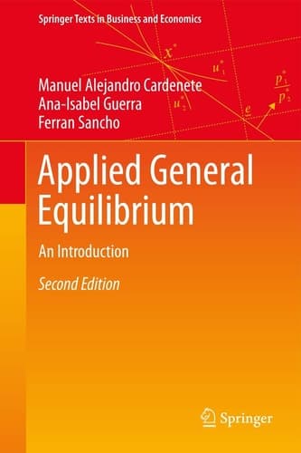 Applied General Equilibrium An Introduction