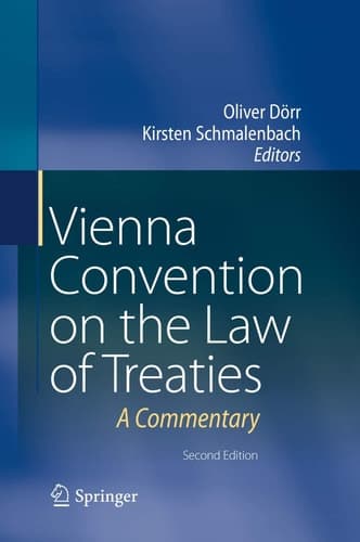 Vienna Convention on the Law of Treaties A Commentary