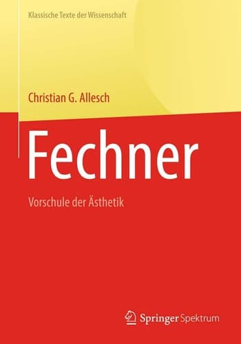 Fechner Vorschule der Ästhetik