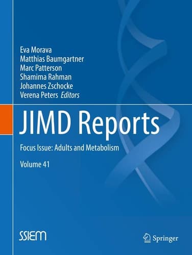 JIMD Reports, Volume 41 Focus Issue: Adults and Metabolism