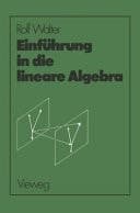 Einführung in die lineare Algebra