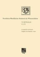 Aufgaben einer Akademie -- heute Jahresfeier am 17. Mai 2000 in Düsseldorf