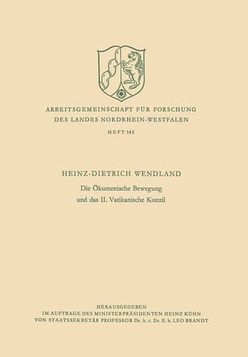 Die Ökumenische Bewegung und das II. Vatikanische Konzil (German Edition)