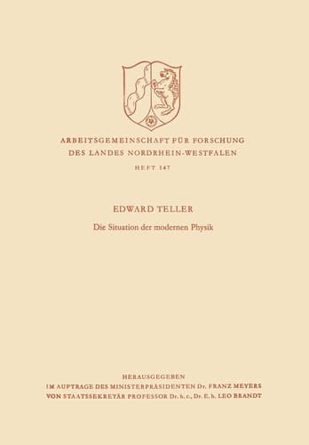 Die Situation der modernen Physik