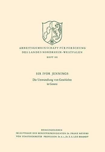 Die Umwandlung von Geschichte in Gesetz