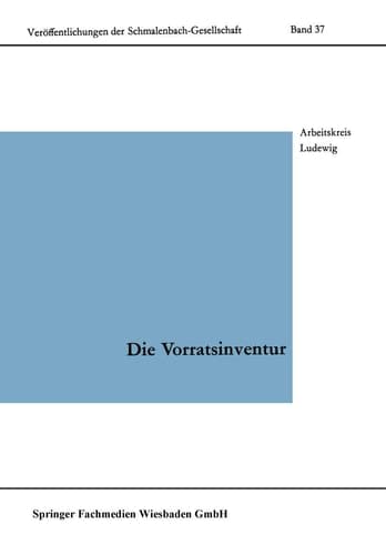 Die Vorratsinventur Herkömmliche und moderne Systeme und Verfahren