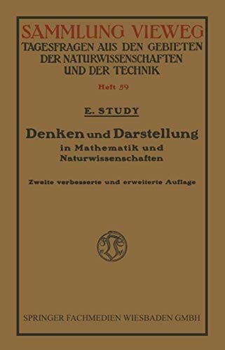 Denken und Darstellung in Mathematik und Naturwissenschaften