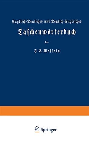 Englisch-Deutsches und Deutsch-Englisches Taschenwörterbuch
