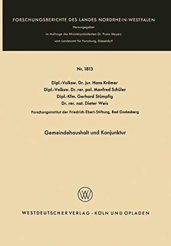 Gemeindehaushalt und Konjunktur